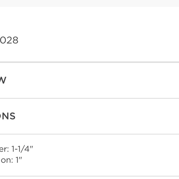 Pewter cabinet knobs - Picture 6 of 6